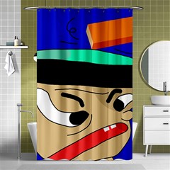 Accident  Shower Curtain 48  X 72  (small) 