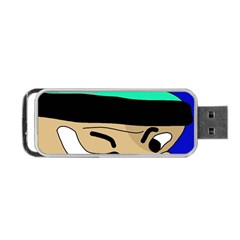 Accident  Portable Usb Flash (one Side) by Valentinaart