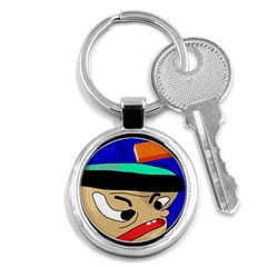 Accident  Key Chains (round) 