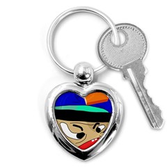 Accident  Key Chains (heart) 