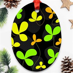 Floral Design Ornament (oval) 