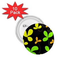 Floral Design 1 75  Buttons (10 Pack)