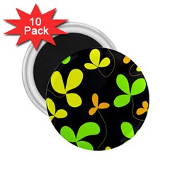 Floral Design 2 25  Magnets (10 Pack) 