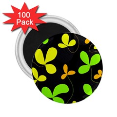 Floral Design 2 25  Magnets (100 Pack)  by Valentinaart