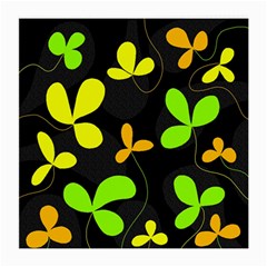 Floral Design Medium Glasses Cloth (2-side)