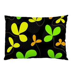 Floral Design Pillow Case by Valentinaart