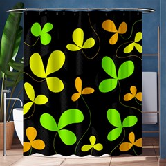 Floral Design Shower Curtain 60  X 72  (medium) 