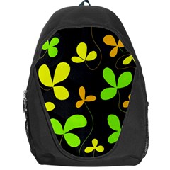 Floral Design Backpack Bag by Valentinaart