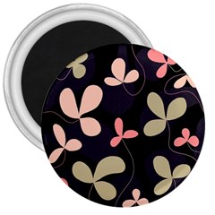 Elegant Floral Design 3  Magnets