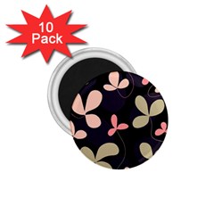 Elegant Floral Design 1 75  Magnets (10 Pack) 