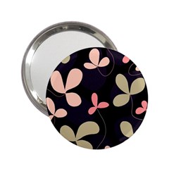 Elegant Floral Design 2 25  Handbag Mirrors