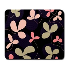 Elegant Floral Design Large Mousepads by Valentinaart