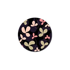 Elegant Floral Design Golf Ball Marker by Valentinaart