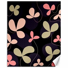 Elegant Floral Design Canvas 16  X 20  