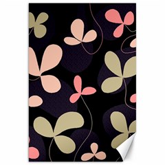 Elegant Floral Design Canvas 20  X 30  