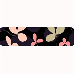 Elegant Floral Design Large Bar Mats