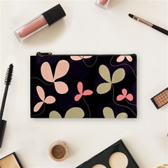 Elegant Floral Design Cosmetic Bag (small) 