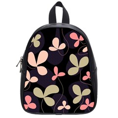 Elegant Floral Design School Bags (small) 