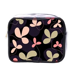 Elegant Floral Design Mini Toiletries Bags by Valentinaart