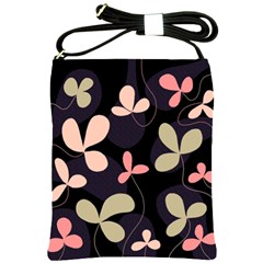 Elegant Floral Design Shoulder Sling Bags