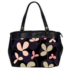 Elegant Floral Design Office Handbags (2 Sides) 