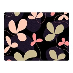 Elegant Floral Design Double Sided Flano Blanket (mini) 