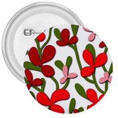 Floral Tree 3  Buttons