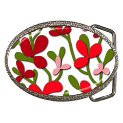 Floral Tree Belt Buckles