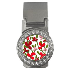 Floral Tree Money Clips (cz) 