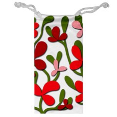 Floral tree Jewelry Bags