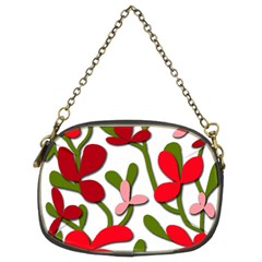 Floral Tree Chain Purses (two Sides) 