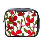 Floral tree Mini Toiletries Bag 2-Side Front