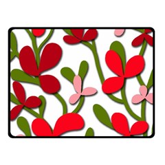 Floral Tree Fleece Blanket (small)