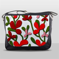 Floral Tree Messenger Bags