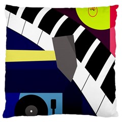 Hard Standard Flano Cushion Case (one Side) by Valentinaart