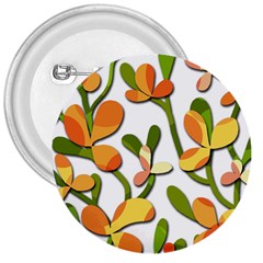 Decorative Floral Tree 3  Buttons