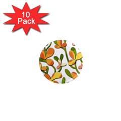 Decorative Floral Tree 1  Mini Magnet (10 Pack) 