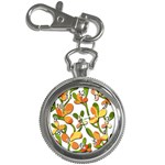 Decorative floral tree Key Chain Watches Front