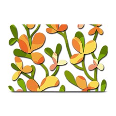 Decorative Floral Tree Plate Mats by Valentinaart