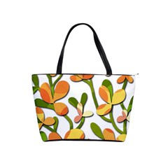 Decorative Floral Tree Shoulder Handbags