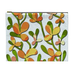 Decorative Floral Tree Cosmetic Bag (xl)