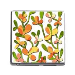 Decorative Floral Tree Memory Card Reader (square)