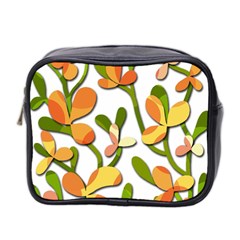 Decorative Floral Tree Mini Toiletries Bag 2-side by Valentinaart