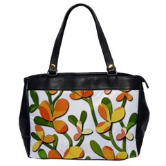 Decorative Floral Tree Office Handbags by Valentinaart