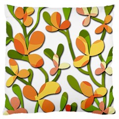 Decorative Floral Tree Large Cushion Case (one Side)