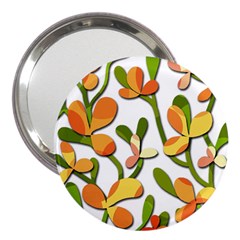 Decorative Floral Tree 3  Handbag Mirrors by Valentinaart