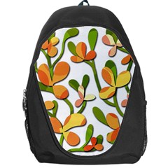 Decorative Floral Tree Backpack Bag