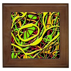 Snake Bush Framed Tiles