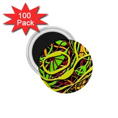 Snake Bush 1 75  Magnets (100 Pack) 