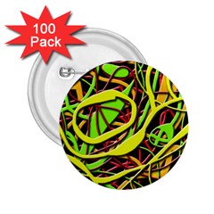 Snake Bush 2 25  Buttons (100 Pack)  by Valentinaart